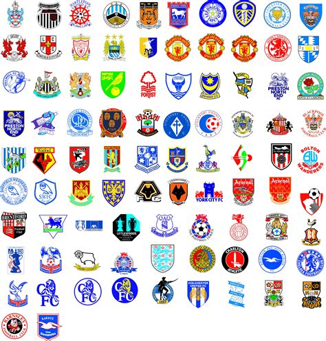 english football club logos